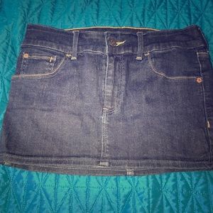 Abercrombie & Fitch Blue Jean Skirt, Size 4